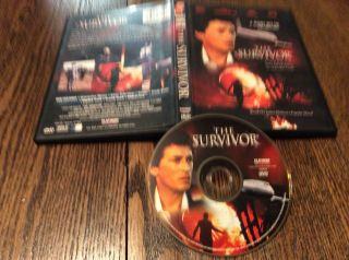 The Survivor (dvd,  2002) Drama Thriller Oop Rare Airplane Usa