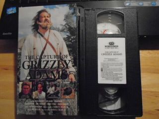 Rare Oop The Capture Of Grizzly Adams Vhs Film 1982 Dan Haggerty Kim Darby Ben