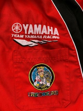 2006 YAMAHA MotoGP Team Racing CAMEL short sleeve shirt size L RARE and VINTAGE 2