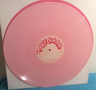 Julian Cope - Love L.  U.  V.  (love) " 1991`rare` Uk 12 " Pink Vinyl Ex