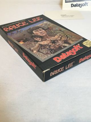 Bruce Lee Commodore 64 Complete Rare Datasoft Diskette 3