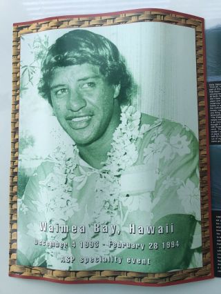 1994 Quiksilver in Memory of Eddie Aikau Surfing Collectable Program - RARE 3