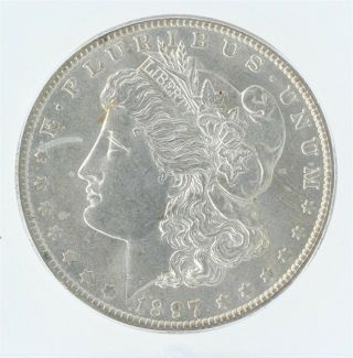 1897 - O Morgan Silver Dollar Icg Ms64 Valued At $11,  000 Very Rare In Gem