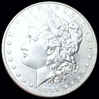 1889 - Cc Morgan Silver Dollar Appears Uncirculated Rare Carson City Ms Bu Coin Nr