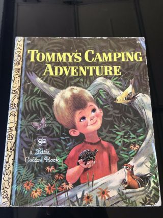Rare Vintage Little Golden Book Tommy 