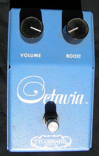 1975 Tycobrahe Octavia Guitar bass effect pedal 75 not reissue,  Rare 2