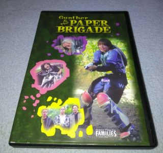 Gunther And The Paper Brigade Dvd Rare Opp