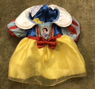 RARE Build a Bear Disney Princess Snow White Costume Outfit Dress 2