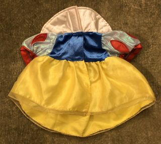 RARE Build a Bear Disney Princess Snow White Costume Outfit Dress 3