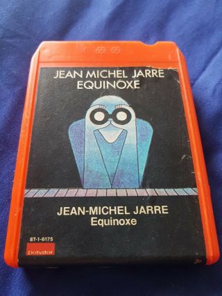 Rare Jean Michel Jarre Equinox 8 Track 8t - 1 - 6175