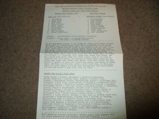 Rare York City V Rotherham United League Cup Replay 23rd August 1977 S/s