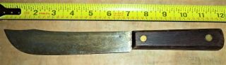 Antique Butcher Hunting Fishing Camping Bowie Fur Trade Era Carbon Steel (k4)
