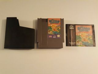 Bonk ' s Adventure Nintendo (NES) Complete with Box/Booklet Rare 3