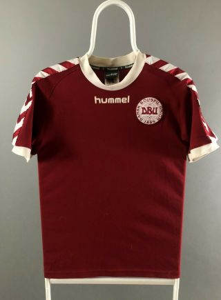 Denmark National Team Hummel 2002 2003 Rare Football Shirt Jersey Home Size S