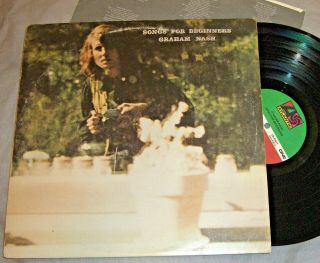 Graham Nash Songs For Beginners Vinyl Lp Record Album Rare Atlantic/capitol Vg,