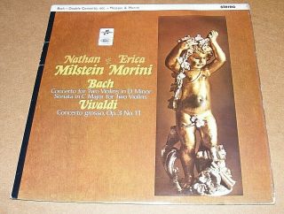 Sax 2579,  Rare,  1st Ed,  Nathan Milstein,  Erica Morini Violins,  Bach/vivaldi