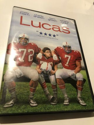 Lucas (dvd,  2003) Very Rare 1986 Sports Comedy Corey Haim