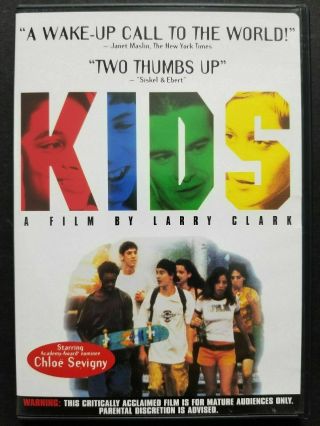 Kids (dvd,  1995 / 2000) Chloe Sevigny,  Larry Clark,  Harmony Korine Oop Rare