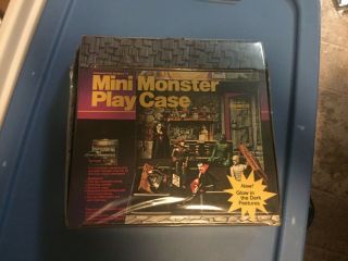1981 Remco Vintage Mini Monster Play Case Rare