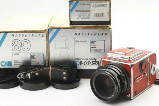 【rare‼ Top In Box】 Hasselblad 503cx Red Flower,  80mm F2.  8 T,  A12 531