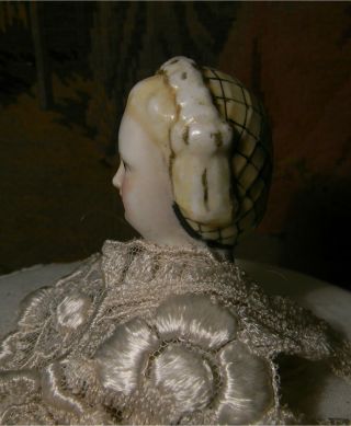 Antique China W/snood Rare Head W/damaged Plate,  Germany,