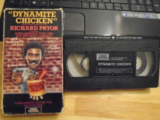 Rare Oop Dynamite Chicken Vhs Film 1971 Richard Pryor John Lennon Jimi Hendrix