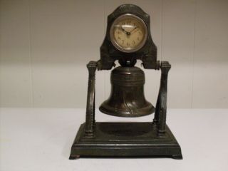 Rare Vintage 1776 - 1926 Sesqui Centennial Philadelphia Exposition Bell Clock Bank