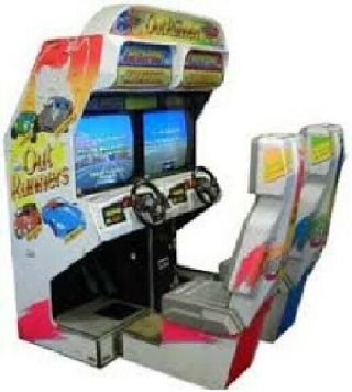 Out Runners Arcade Machine By Sega  Rare