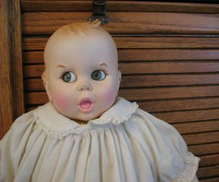 Gerber Doll Cloth Body Moving Eyes Adorable Vintage Baby