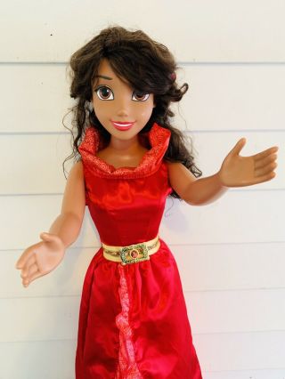 Disney Princess Elena Of Avalor My Size Doll - 38” Tall - Dress & Shoes RARE - 2