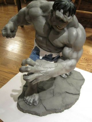 Sideshow Collectibles Rare Grey Hulk 1/4 Scale Premium Format Figure Exclusive
