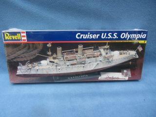 Revell - Us Navy Uss Olympia Protected Cruiser Rare 1/232