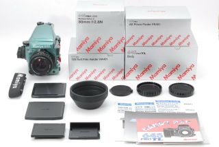 Rare【complete Unused】mamiya 645 Pro Tl Camera,  C 80mm F2.  8 Lens Boxed Japan