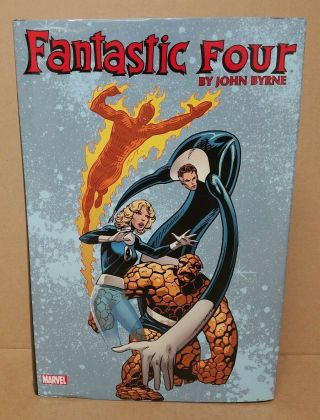Rare Fantastic Four By John Byrne Omnibus Hc Vol 2 Direct Market Variant Damage