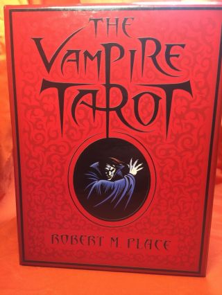 The Vampire Tarot Robert M.  Place 78 Cards,  Guidebook First Edition 2009 Rare