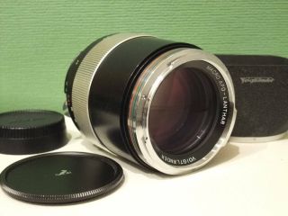 【rare】ai - S Voigtlander Macro Apolanthar 125mm F2.  5 Sl For Nikon From Japan 08 - 1