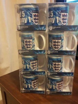 England 2001 Official Fa Mug Rare Collectable World Cup Gift England 5 1 Germany