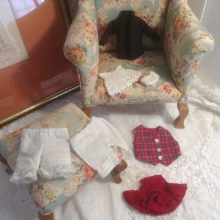 Group Of Vintage Small Doll Clothes