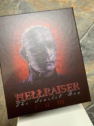 Hellraiser Scarlet Box Set Blu - Ray Like Cond Us Limited Arrow Video Rare