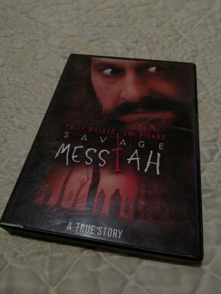 Savage Messiah (dvd,  2002) Polly Walker,  Luc Picard Rare A True Story Vg