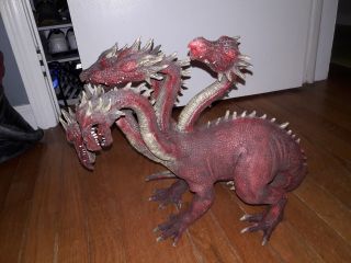 Very Rare Peter Alan Vintage 5 Headed Dragon Latex Halloween Prop 15x14x5