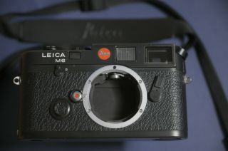 Leica M6 Classic (Solms) Black Body 0.  85 Schwarz Late and Rare 3