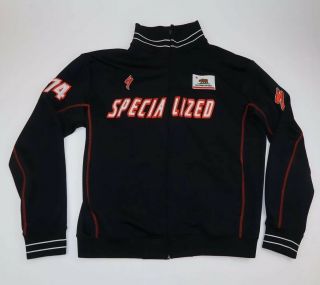 Vintage Specialized Cycling California Republic Cycling Jacket/sweater Rare Xl