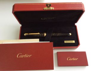 Cartier Gold Dust Fountain Pen Limited Edition Rare Fa - Bu - Lous Pen