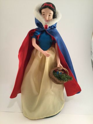 Disney Princess Snow White Doll,  Vintage Musical Plays Christmas Music Doll Rare