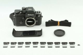 Rare [overhaul Mint] Nikon F2 Data As Mf - 10 Dp - 12 Memo Plate From Japan D37