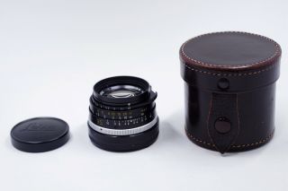 Rare Leica 35mm Summilux M 35mm F/1.  4 35/1.  4 Lens Pre - Asph 1st Ver.  Germany