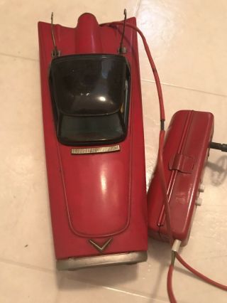 Rare Vintage Old Space Car Tin Toy Battry