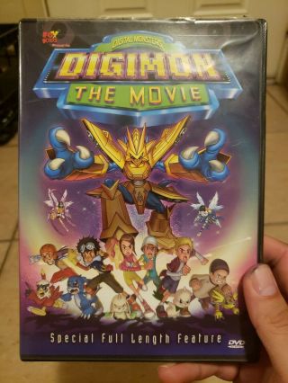 Digimon: The Movie (dvd,  2001) Rare Hard To Find Out Of Print