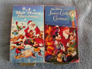 Walt Disney Home Video A Walt Disney Christmas & Jiminy Cricket 